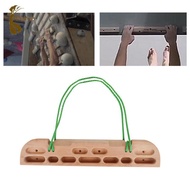 [kokiya] Climbing Hangboard Hang Board Fingerboard Climbing Training Aid Hanging Rope 55cmx11cm for 