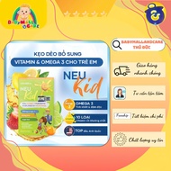 Neubria Neu Kid vitamin DHA soft chewable tablets for immune and brain support 30 tablets