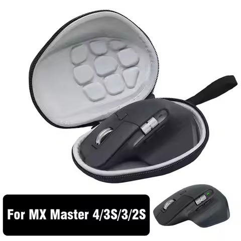 Portable Hard Protective Case For Logitech MX Master 4/3S/3/2S Wireless Mouse Carrying Case EVA Mous