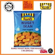 [DELIVERY KL/SEBAHAGIAN SELANGOR] Ramly Nugget Ikan 1kg/ Ramly Fish Nugget 1kg (HALAL)