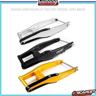 Swingarm Swing Arm Scarlet MX 60 cm 66 cm Aluminum Model KTM CRF 150L KLX 150 Dtracker Motorcycle Go