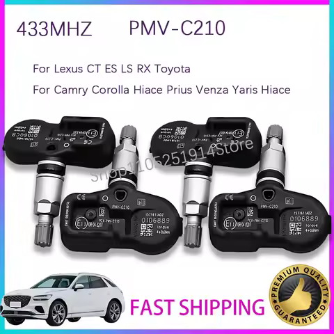 TPMS PMV-C210 Tire Pressure Sensor Monitoring Sensor For Lexus CT ES LS RX Toyota Camry Corolla Hiac