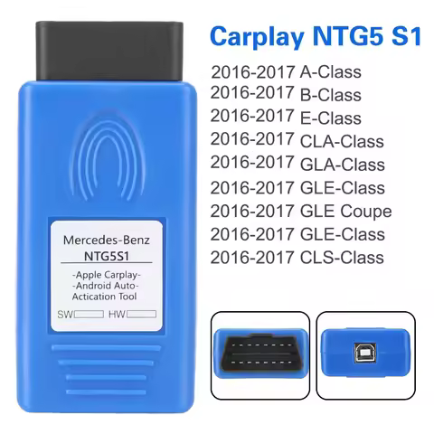 Car OBD Activator Activation Tool For Mercedes Benz NTG5S1 CarPlay A/B/CLA/GLA/GLE/CLS Series IOS/An