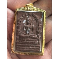 泰国佛牌圣物- PHRA PUTTA SIHING  ,RED ,WAT MAHATHAT,  PHIM NIYOM,BY ARCHAN KHUN PAN BE2530(1987)  WAT MAHA