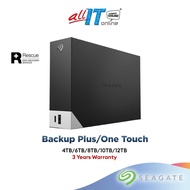 Seagate Backup Plus/One Touch Desktop Hub USB3.0 External Hard Disk Drive HDD (4TB / 6TB / 8TB / 10T