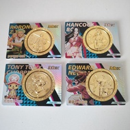Collectibles One Piece Metal Coin - Spinnable Metal Coin Card Collection - KS.CCG