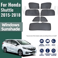 For Honda Shuttle 2015 2016 2017 2018 Magnetic Sun Shade Car Sun Visor Front Windshield Curtains Summer Window Sunshade