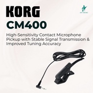Korg CM-400 – High-Sensitivity Contact Microphone Pickup / CM400 / cm 400