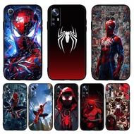 for Xiaomi POCO F5Pro C65 C55 F5 X5Pro X5 M6 F6 Pro Cool Anime Spider Man【Q7】 9Y10 Fashion Black TPU