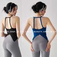 Tank Top Backless SlimfitWanita | Daily Casual Top Back Detail | Numa Sleeveless Top Backless Top