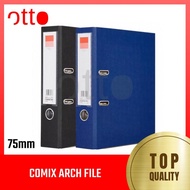 Comix Arch File 3 inches 75mm Black Blue High Quality Thick