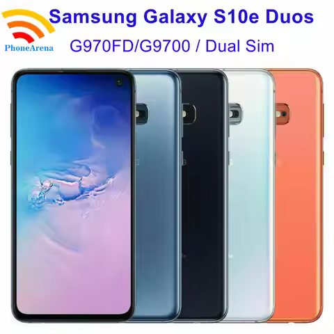 Samsung Galaxy S10e Dual Sim G9700 G970FD 5.8" RAM 6GB ROM 128GB NFC Unlocked 4G LTE Android Cell Ph