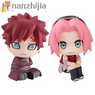 NANZHIJIA Anime Naruto Figure, PVC Doll Sitting Posture Sakura Haruno Figure, Car Decoration Cartoon