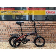 CHEAPEST FOLDING BIKE 16" GOMAX 7SPEED SHIMANO