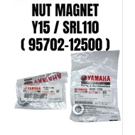 YAMAHA Y15 / SRL110 MAGNET NUT. NUT MAGNET 💯 ( 95702-12500 )