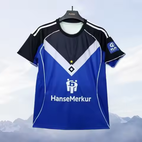 Beach surfing 2026 German Second Division Hamburg Jersey Hamburger SV Home and Away Football Jersey 