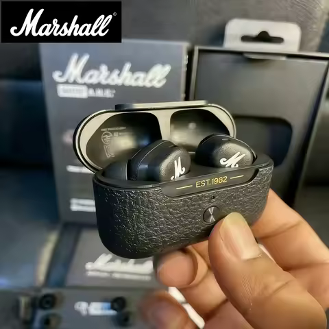 Original Marshall MOTIF ANC True Bluetooth 5.2 Headphones Active Noise Cancelling Headphones In-ear 