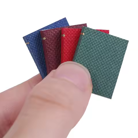 3/4pcs Mini Paper Books Boek Model Toys For Barbie Bjd Blythe Ob11 1/6 Miniature Dollhouse Furniture