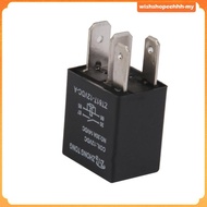 [WishshopeehhhMY] DC Black Car Vehicle Truck Motor 12V 12 Volt 30A AMP SPST Relay 4Pin 4P