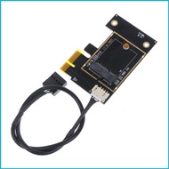 UTAKEE PCI-E 1X to for M 2 NGFF Desktop WI-FI Adapter for AX200 9260AC 8260AC 7265AC 72