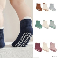 Peak AntiSlip Baby Floor Socks 3Pairs Ankle Socks Unisex Prewalker Indoor Floor Socks