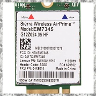 [I O J E] Network Card, EM7345 4G LTE WWAN Card Module for  X250 X1C W550 T450 X240 T440 Support for
