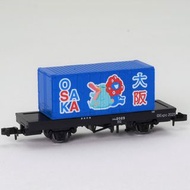 【現貨不用查詢有沒有貨】全新日版現貨 N-Gauge 1/150 TOMIX オリジナルデザイン貨車 コム1形 EXPO2025 大阪世博會限定 ICOCA 鴨咀獸【好朋友 なかよし】貨櫃連貨架 鉄道