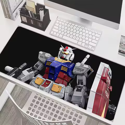 90x40cm Mouse Pad Mechanical Warrior RX-78-2 G-gundam Gamer XXL Computer HD Print Desk mat Keyboard 