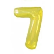 Stabillo 3D Yellow Number Balloon 80cm