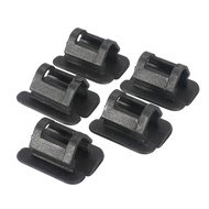 5 Pcs Car Plastic Fasteners Hood Cotton Insulation Hoop Lining Clips Buckle For Volvo S80 S80L S60 I