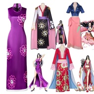 One Piece Empress Snake Princess Hancock & Nico Robin Cosplay Costume Set