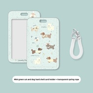 JIFANPAUL | Cute Hard Card Holder for Student ID Bus Pass