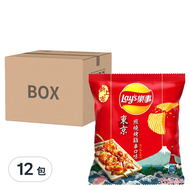 Lay's 樂事 洋芋片 東京照燒烤雞串  34g  12包