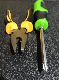 Paket Murah Tang Plus Obeng Ketok Tang Kombinasi 6 Inch Obeng Ketok Bolak Balik Tang 6 Inch Obeng Ke