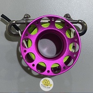 SMB REEL + Spool 15 m. with Double Bolt Snap รอก อันเล็ก ยาว 15 เมตร พร้อม ขอเกี่ยว