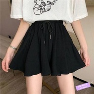 ✦Ready Stock✦ celana kulot wanita perempuan Culot Women's Summer 2023 New Drap Wide-Leg Casual Shorts Plus Size Versatile Loose Slim A-Line Skirt Shorts