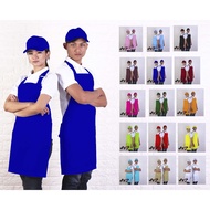 <apron>apron barista waiters plain custom/ plain apron kitchen apron barber apron chef apron/ color 