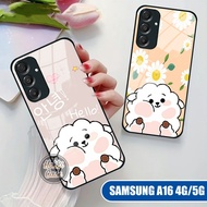 Samsung A16 Case - Samsung A16 4G 5G Glass Softcase - Samsung A16 5G Casing - Samsung A16 4G Silicon