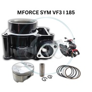MFORCE SYM VF3 I 185 VF3I 185 CYLINDER BLOCK PISTON KIT STANDARD TAIWAN
