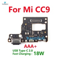 AAA+ Dock Connector USB Charger Port Flex Cable Board For Xiaomi Mi CC9 Type C Microphone Board Fast