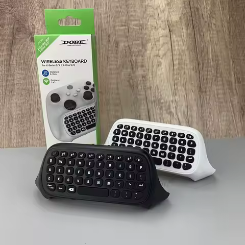 2.4G Wireless Keyboard For Xbox Series X/S/One/One S Controller Chat Pad Mini Gaming Keypad With USB