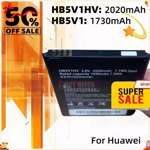 Huawei Battery Y541-U02 New 2020mAh HB5V1HV 1730mAh HB5V1 Replacement Battery for Huawei Honor Bee Y