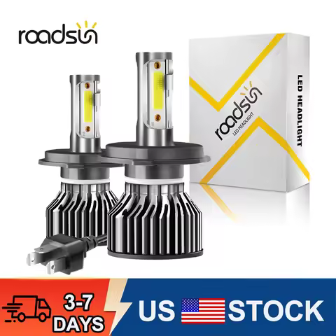 roadsun H7 H4 LED 120W 20000LM Car Headlight H1 H8 H9 H11 LED Bulb HB5 9007 H13 9005 HB3 9006 HB4 Au