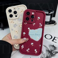 Beautiful Colorful Blue Blooming Flowers Phone Case Compatible for Realme C63 C61 13 Pro+ GT6 6T GT 
