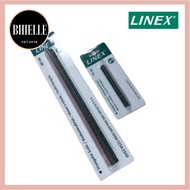 Linex Metric Triangular Scale Black Scales Aluminum