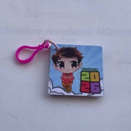 Boy Edition Kalendar Keychain Calendar 2026 - Gantungan Kunci Kalendar 2026