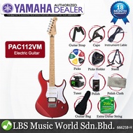 Yamaha PAC112VM Alder SSH Pickup Electric Guitar Red Metallic (PAC 112VM)
