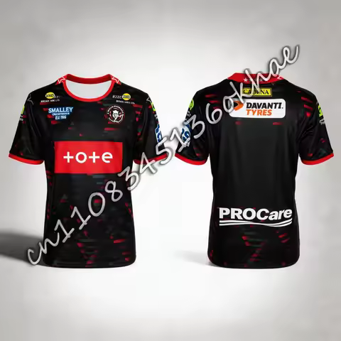 Wigan Warriors 2026 Away Jersey Replica Summer T-shirt for Adults And Children Popular Rugby League 