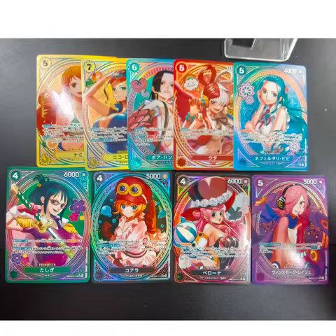 Diy One Piece Japanese Version Extra Booster One Piece Heroines Edition Eb-03 Series Nami Nico Robin