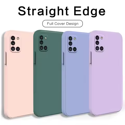 For Samsung A31 A91 A11 Case For Samsung Galaxy A51 Coque Silicone Shockproof Cover Galaxy A71 A01Co